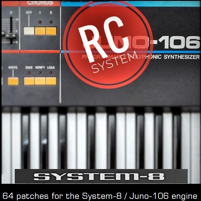 64 sons pour le moteur Juno-106 du System-8