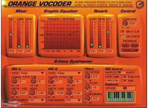 Prosoniq Orange Vocoder