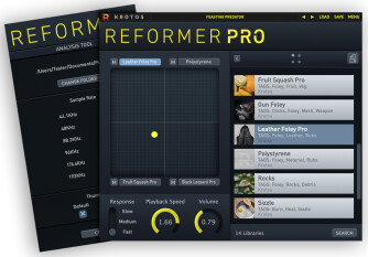 Reformer Pro vous donne accès à vos propres sons