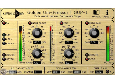 Kjaerhus Audio Golden Uni-Pressor GUP-1