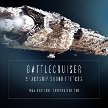 Bluezone Battlecruiser - Spaceship Sound Effects
