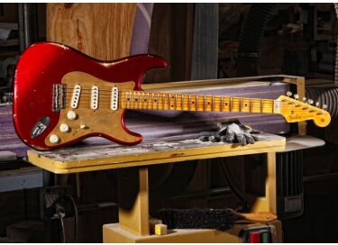 Fender Stratocaster Custom Shop 58 Shoreline Ltd candy red relic