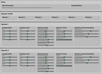 Un éditeur de patches gratuit pour Volca FM et DX7