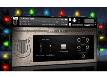 Indiginus Kinnor Harp