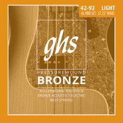 GHS réinvente les cordes pour basse en bronze