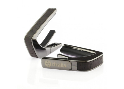 Thalia Capo Black Chrome Finish with African Wenge Inlay