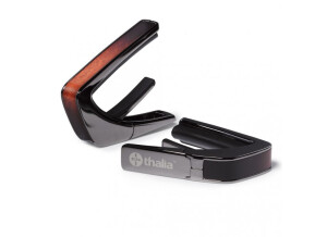Thalia Capo Black Chrome Finish with Tobacoburst Birdseye Maple Inlay