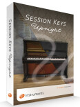 Un piano droit dans les e-instruments Session Keys