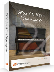 Un piano droit dans les e-instruments Session Keys