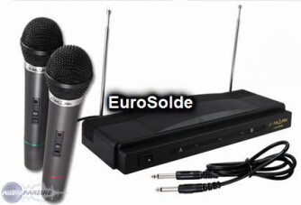 K&K AT 306 Double micro HF + receiver