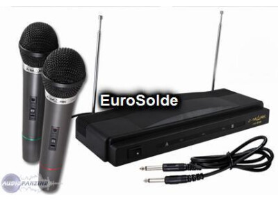 K&K AT 306 Double micro HF + receiver