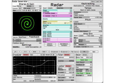 Soundemote Radar Generator