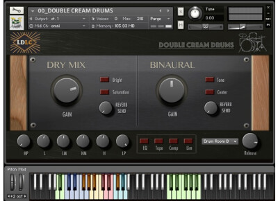 Loops de la Crème Double Cream Drums