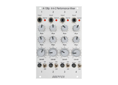Doepfer A-138p 4-in-2 Performance Mixer