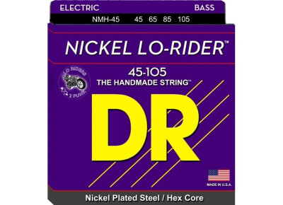 Dr Strings Nickel Lo-Rider Bass 4-String
