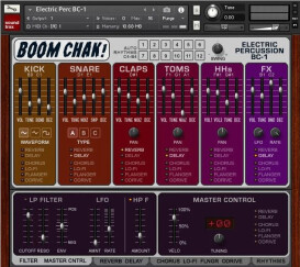 Boom Chak, une boîte à rythmes pour Kontakt