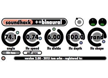 Soundhack Spectral Shapers