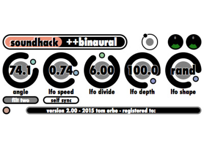 Soundhack Spectral Shapers
