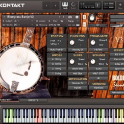 Bolder Sounds Bluegrass Banjo V3