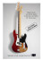 Un support mural invisible pour guitares et basses