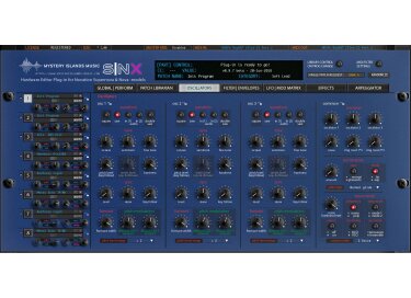 Mystery Islands Music Novation SNX Librarian Editor