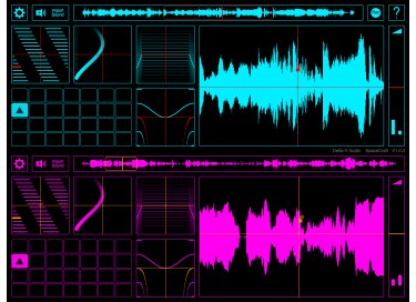 Apple Space Craft granular synth by Deltavaudio
