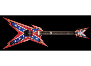 Dean Guitars USA Razorback Rebel Flag