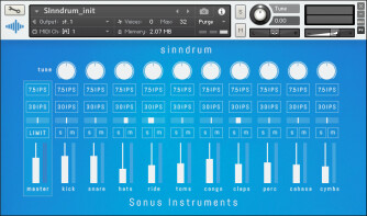Sonus Instruments SinnDrum pour Kontakt