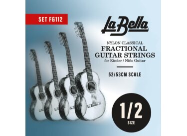 La Bella Classical Fractionnal Guitar