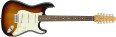 Une Fender Stratocaster japonaise avec 12 cordes