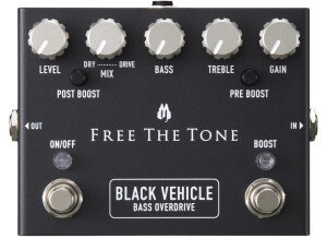 Free The Tone Black Vehicle Bass Overdrive BV-1V