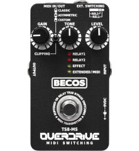 Becos TS8-MS Overdrive MIDI Switching