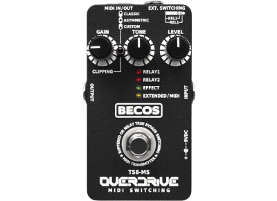 Becos TS8-MS Overdrive MIDI Switching