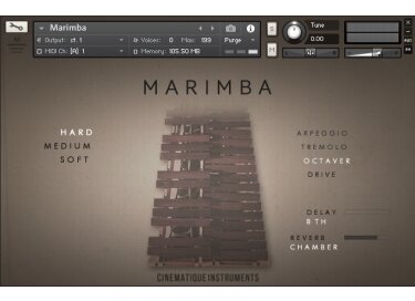 Cinematique Instruments Marimba