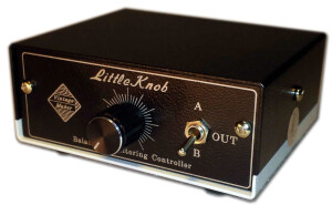 VintageMaker Little Knob 1x2 - Passive Discrete Monitor Volume Controller Switcher
