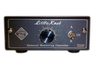 VintageMaker Little Knob 2x1 - Passive Discrete Monitor Volume Controller