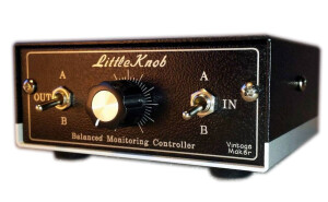 VintageMaker Little Knob 2x2 - Passive Discrete Monitor Volume Controller