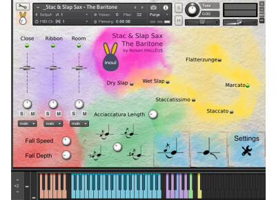 Inouï Samples Stac & Slap Sax - The Baritone