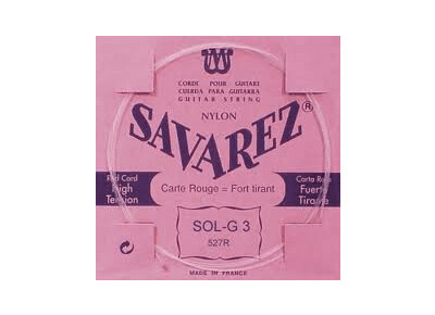 Savarez Sol 3 filé métal argenté 527R tension forte
