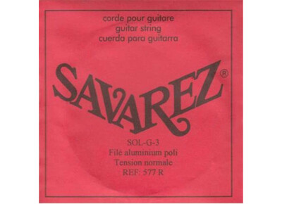 Savarez SOL g 3 577r filé aluminium poli tension normale