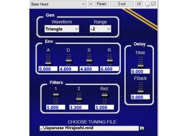 BipTunia Simple Microtonal Synth
