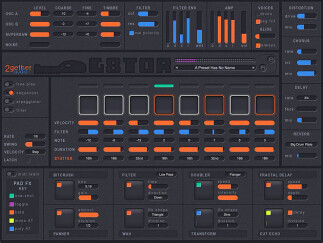 2getheraudio G8tor, synthé et séquenceur virtuel