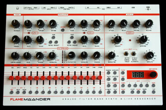 Flame Audio prépare Mäander, son nouveau synthé à tables d’ondes