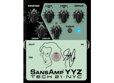 Tech 21 SansAmp YYZ Geddy Lee Signature