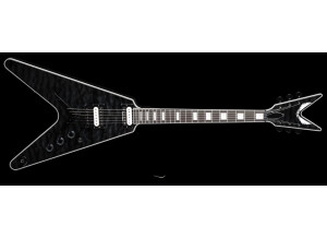 Dean Guitars V Select Quilt Top