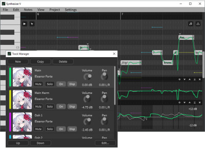 Dreamtronics Synthesizer V Editor