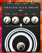 Mattoverse Electronics Analog Kick Drum MKII