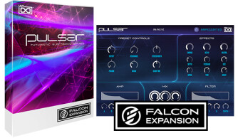 UVI ajoute des sons électroniques futuristes à Falcon avec Pulsar