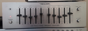 Realistic Five Band Stereo Frequency Equalizer