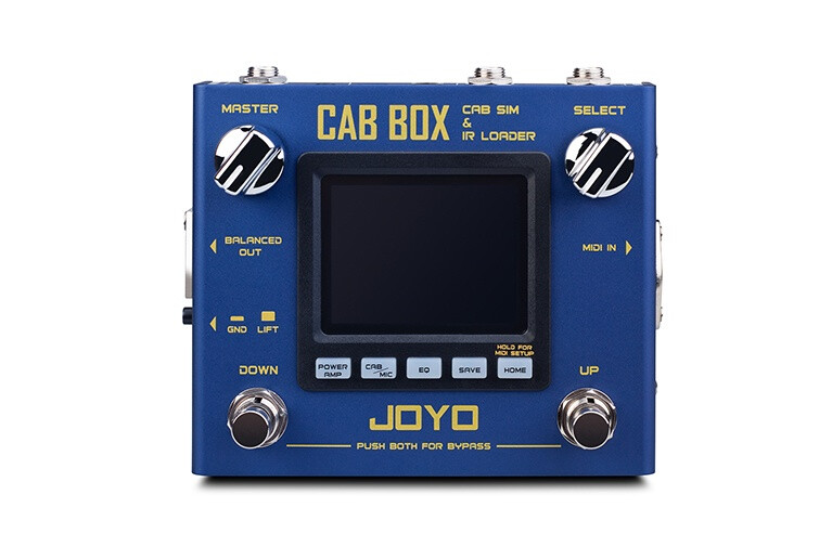 Cab Box : un simulateur de baffles guitare chez Joyo